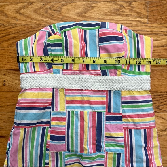 Lilly Pulitzer Strapless Patchwork Dress - Picture 4 of 12